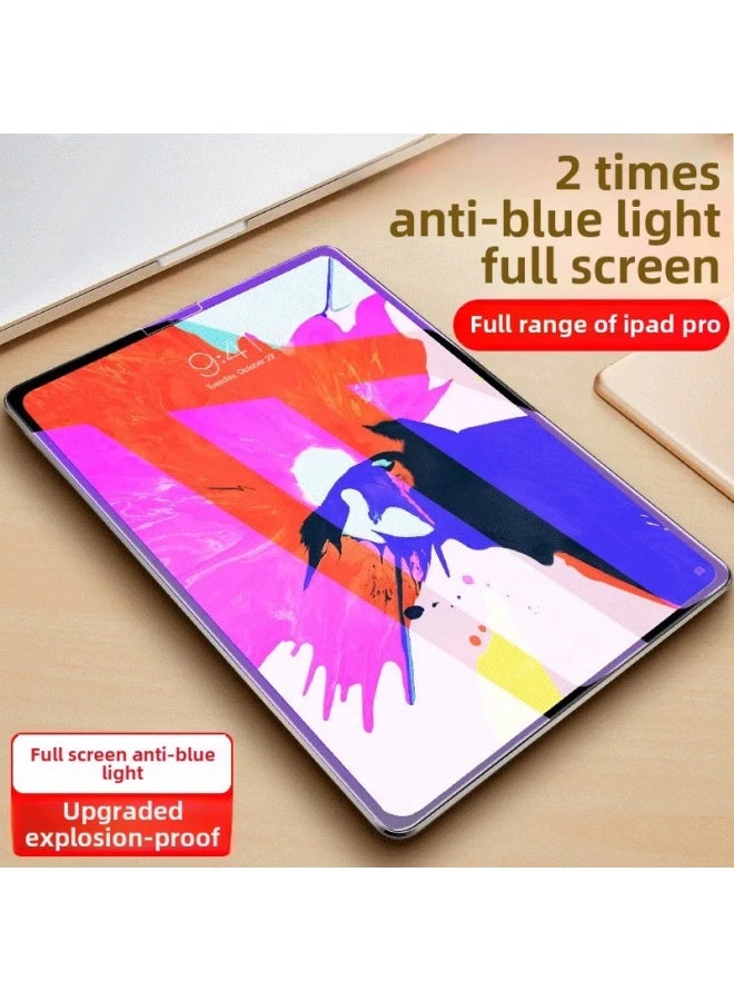 Durable Anti-Blue Light Matte Screen Protector For IPad 10.9 Mini 6 High Definition 11 Apple Tablets Air 5 And 10.2-Color:0.26MM Arc Edge  Die-Dimensions:Air/Air2/Pro9.7 Inch - Image 1