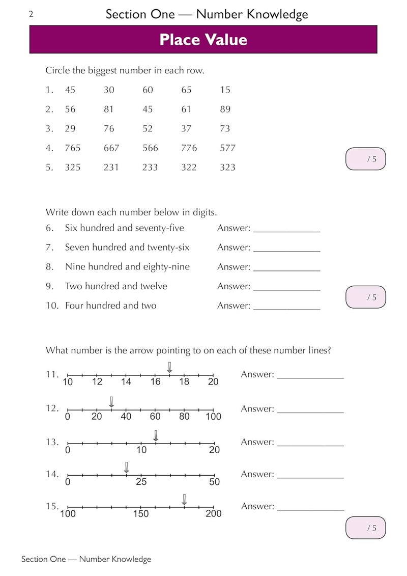 New 11+ GL Maths Practice Book & Assessment Tests - Ages 7-8 - Image 4