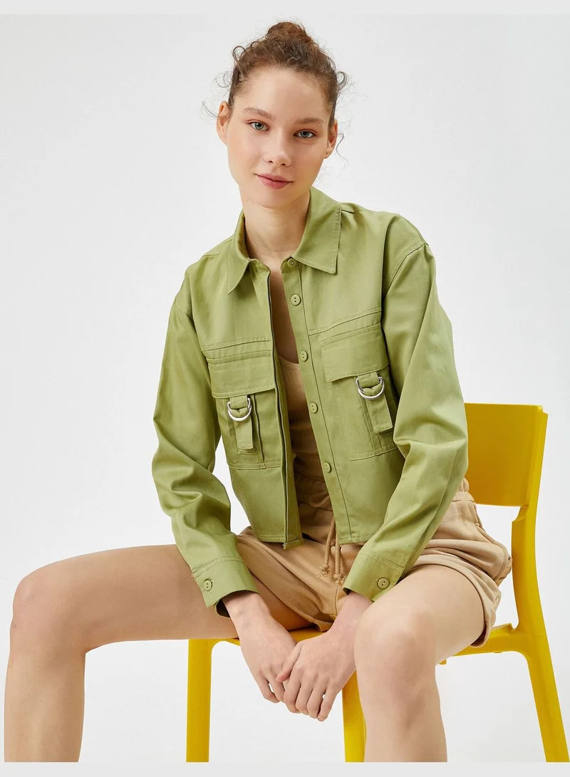 KOTON Pocket Detailed Shirt