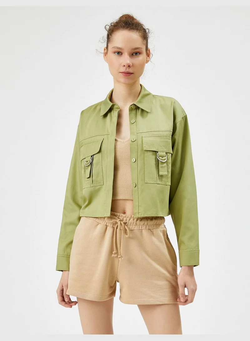 KOTON Pocket Detailed Shirt
