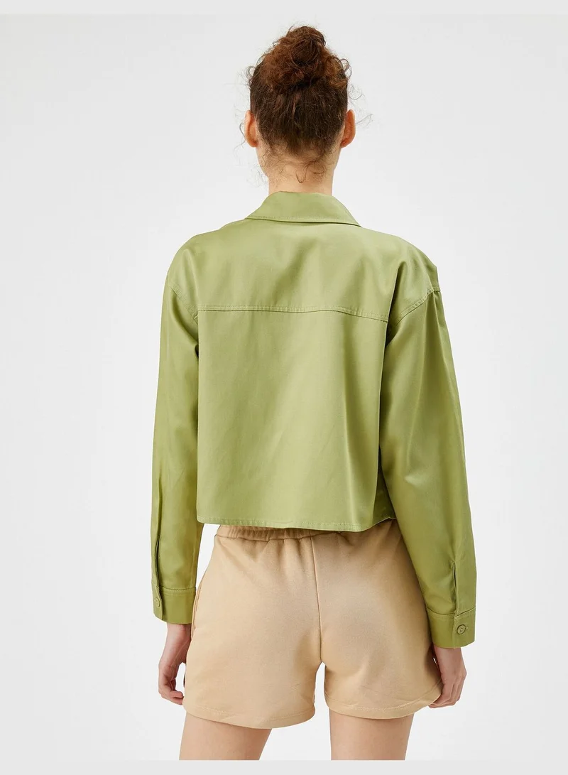 KOTON Pocket Detailed Shirt