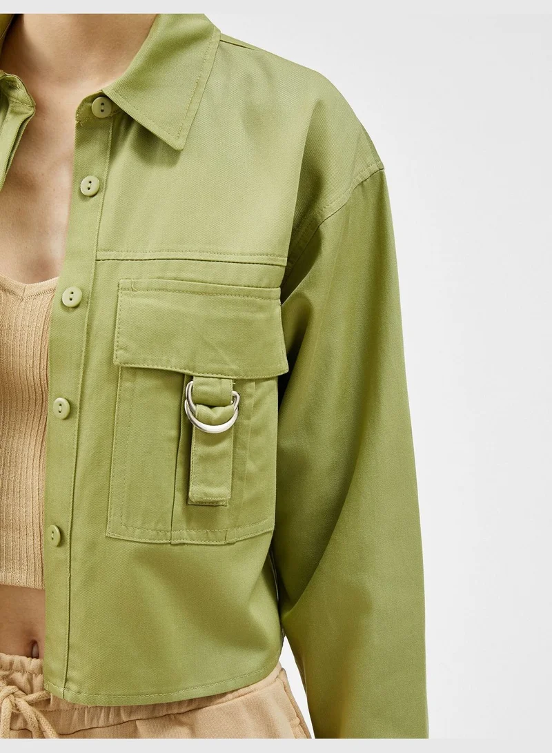 KOTON Pocket Detailed Shirt