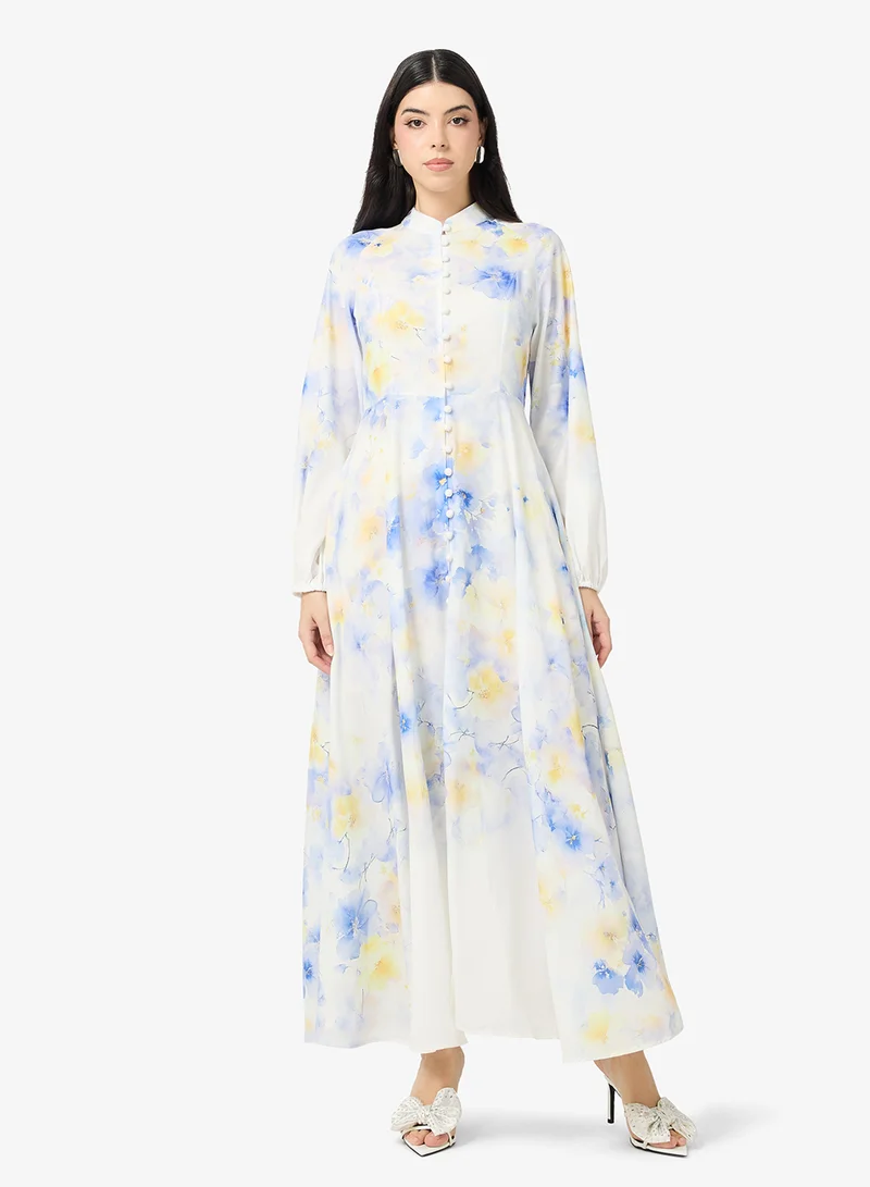 ايلا Floral  Print Dress