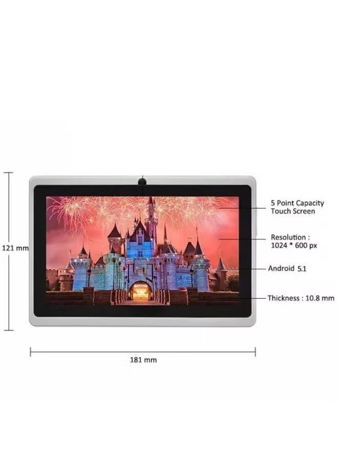 7-inch Android Kids Tablet, 1GB + 16GB, Wi-Fi, Quad-Core, Educational Product for Children-Without a chip - Image 3