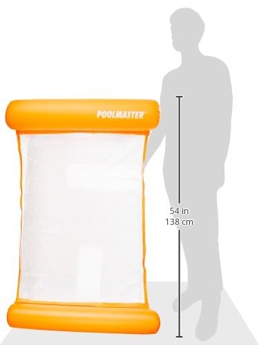 Poolmaster Vinyl Water Hammock Large Pool Float for Adults, Blue - Image 3