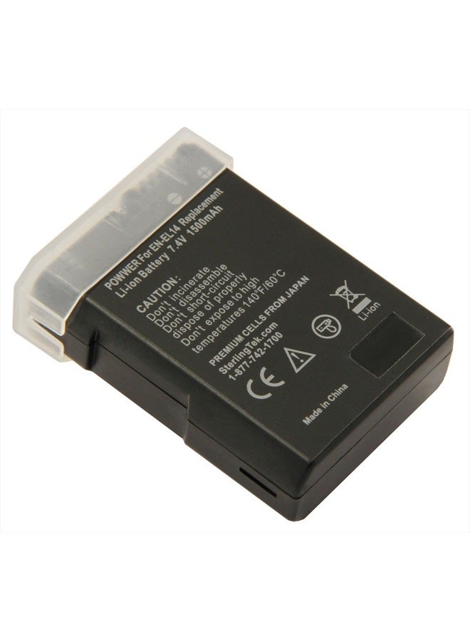 STK EN-EL14 EN-EL14a Battery Pack for Nikon D3200 D3400 D3500 D3300 D3100 D5100 D5200 D5500 D5600 D5300 EL14 EL14A ENEL14 ENEL14A EN EL 14 14a D 3200 3300 3400 3500 3100 5100 5200 5500 5600 Grip - Image 5
