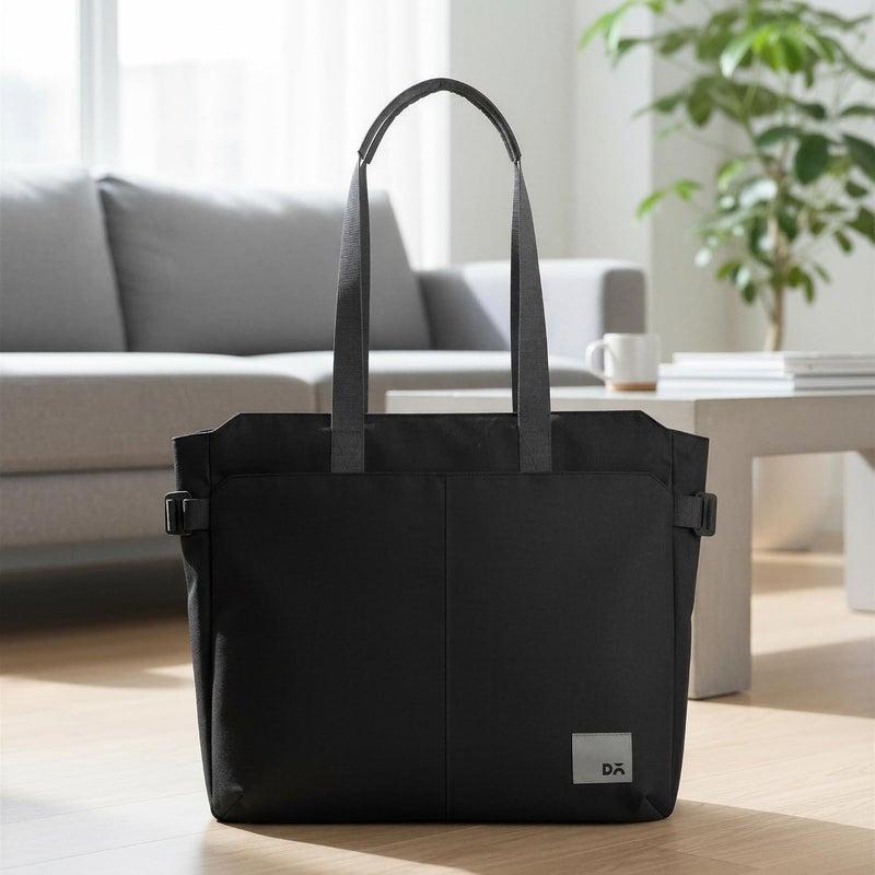 Daily Objects Key Tote Bag For Women & Girls | Stylish Ladies Purse for Everyday Essentials | Fits any Laptop Upto 15.6 Inch | Padded Laptop Compartment - Image 4