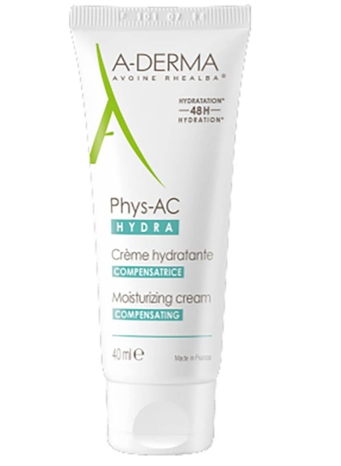 A-Derma Phys-AC HYDRA Moisturizing Cream 40 ml - Image 2