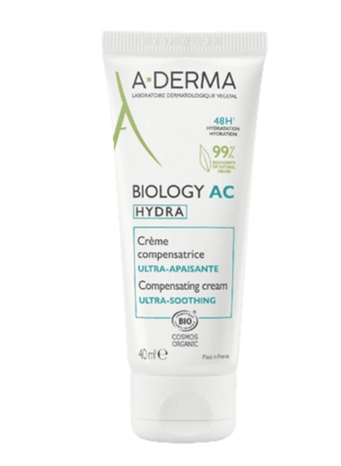 A-Derma Phys-AC HYDRA Moisturizing Cream 40 ml - Image 1