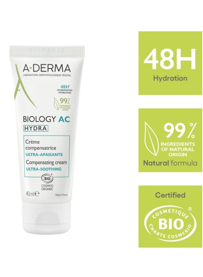A-Derma Phys-AC HYDRA Moisturizing Cream 40 ml - Image 3