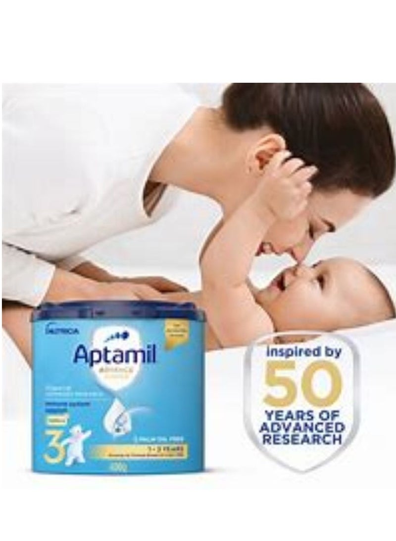 Aptamil Advance Junior Growing Up Milk Formula Stage (3) 400 G - Image 2