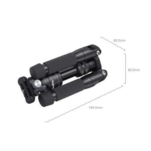 SmallRig VT-20 Aluminum Mini Tripod with 360° Ball Head, Compact Desktop Tripod for DSLR Camera, Video Camcorder, Load up to 13lb/6kg-4289 - Image 2
