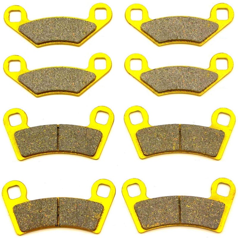 Master Chen Front Rear Brake Pads Brakes for Polaris RZR 800 20082014 RZR S 800 20092014 RZR 570 20122022 FA456 FA159 2203318 2202412 MC0204