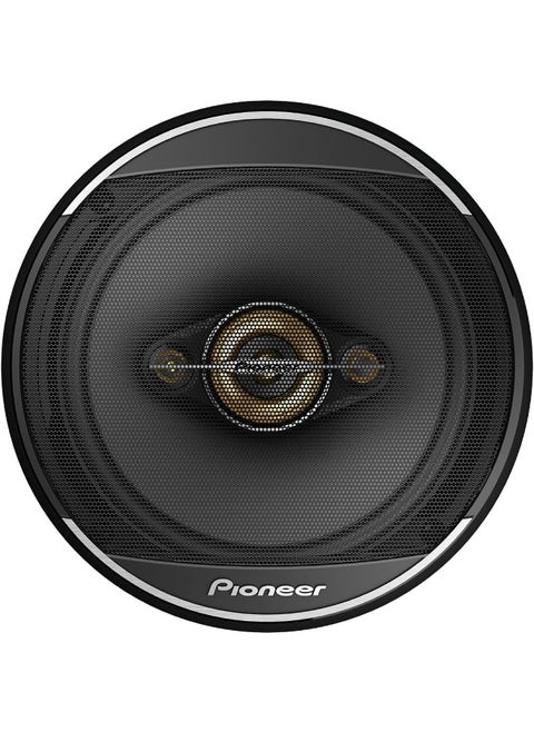 Pioneer TS-A1688S 350W Max/80W RMS 4-Way Speaker with Adapter, 6.5-Inch Diameter, Black