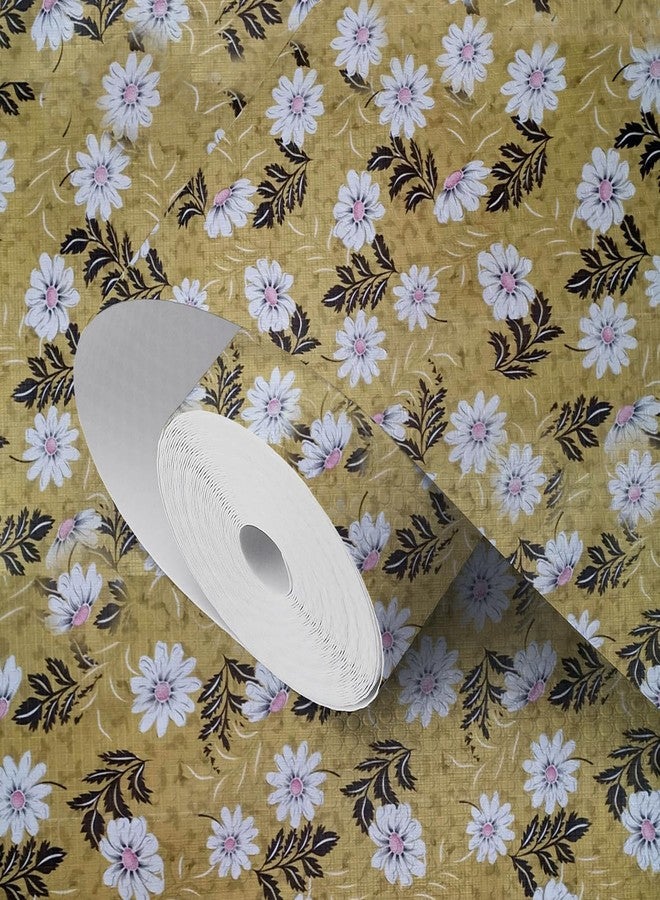 Vocal Store Kitchen Drawer/Cabinet Shelf Mat|PVC Material|Adjustable Size 5 Meter Roll, Yellow - MDOJ1-P020-5 - Image 1
