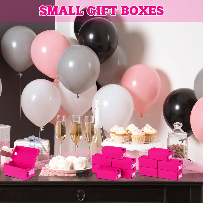 Fullhawl 12 Sets Mini Sneaker Boxes for Party Favors Mini Shoe Gifts Boxes 4.7 x 2.5 x 2 Inch Sports Small Gift Case with Editable Label for Candies Cookies Snackss - Image 5