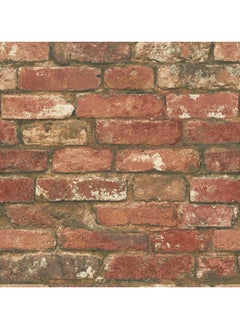 Nu2214 West End Brick Peel & Stick Wallpaper Red - pzsku/Z5C60557C38F898D79746Z/45/_/1720090746/2e619885-9d67-424c-a098-59b3362e8312