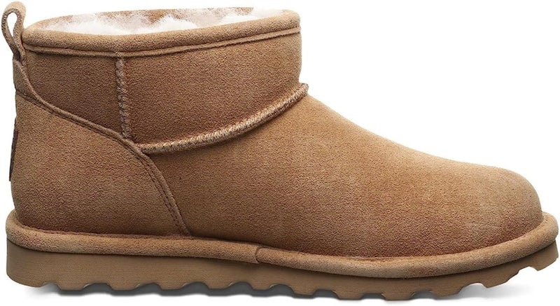 BEARPAW Women's Shorty Iced Coffee Size 9 | Women's Ankle Boot | Women's Slip On Boot | Comfortable Winter Boot - Image 4
