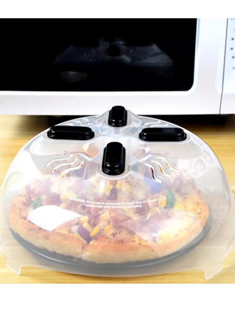 Magnetic Microwave Food Splatter Guard with Steam Vents and Heat Resistant Magnetic Lid IR - Image 2