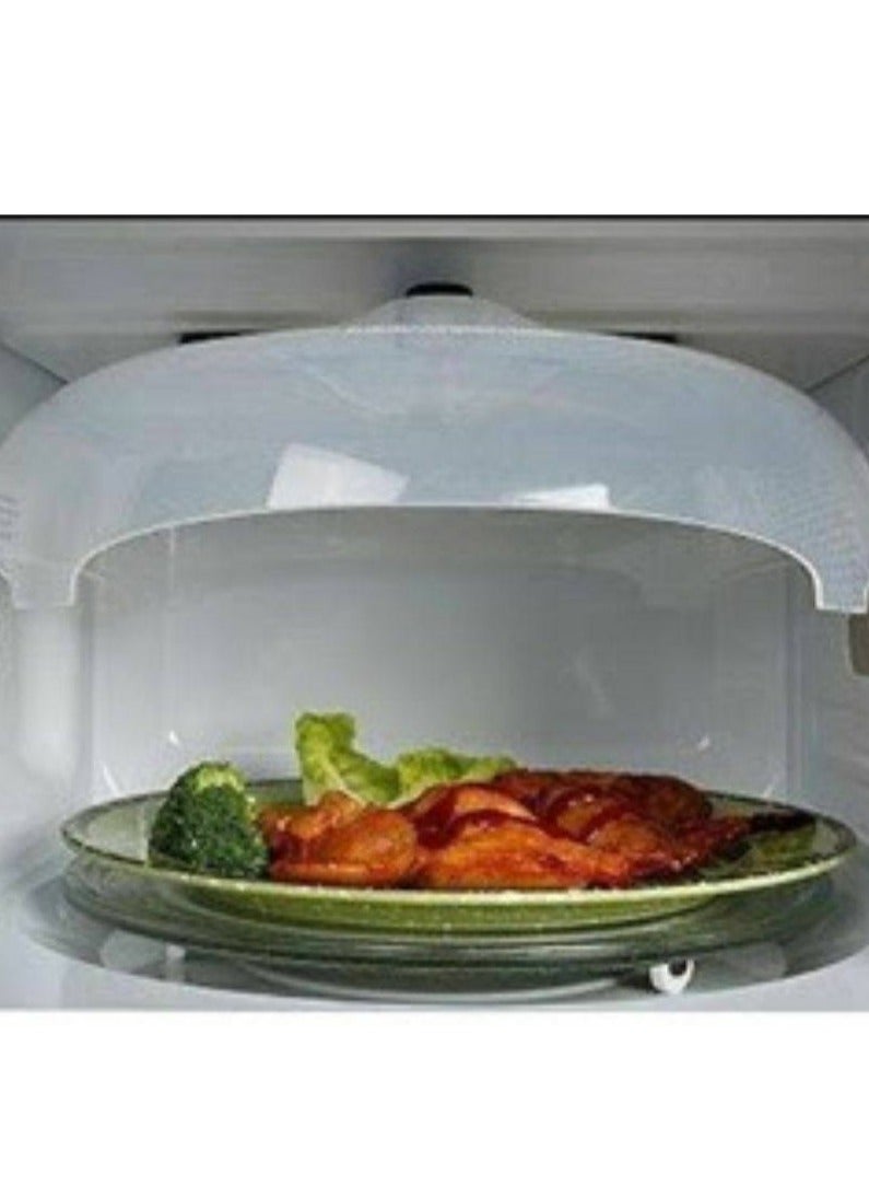 Magnetic Microwave Food Splatter Guard with Steam Vents and Heat Resistant Magnetic Lid IR - Image 3