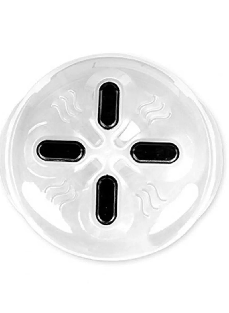Magnetic Microwave Food Splatter Guard with Steam Vents and Heat Resistant Magnetic Lid IR - Image 4