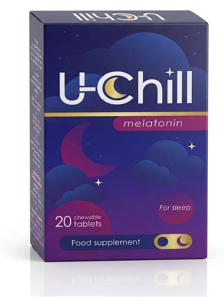 U chill U-CHILL 5MG CHEWABLE TAB 20S - Image 1