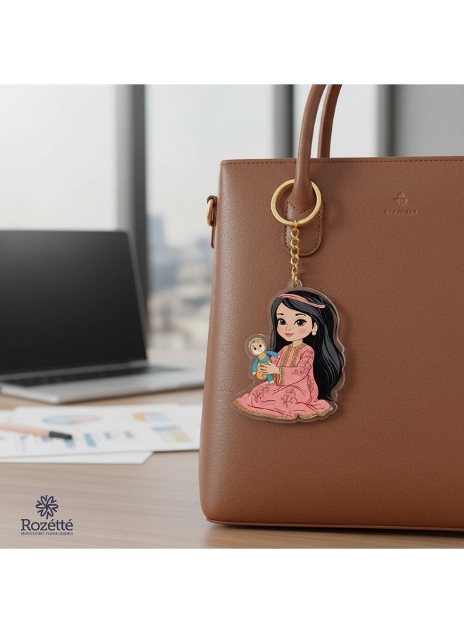 Rozette Motherhood and Childhood Keychain Medallion - Image 3