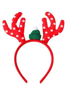 Red Sequin Antler Headband