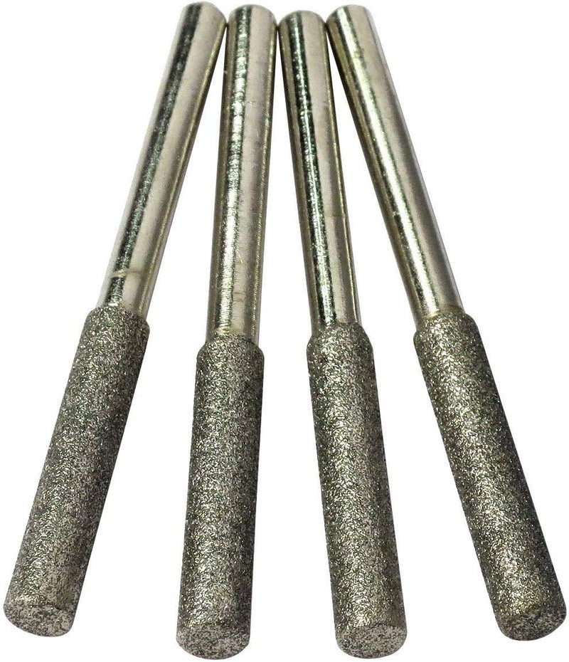 HTS 111C24 4 Pack 532 Diamond Chainsaw Sharpening Rotary Bit Set with 18 Shank