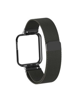 Replacement Strap For Xiaomi Mi Watch Lite / Redmi Watch Milanese Magnetic Metal Watchband Black