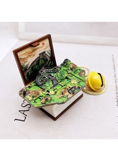 NIBEMINENT Pop Up 3D Mini Dinosaurs Keychain Toys, Anxiety Stress Relief Dino Hand Toys, Sensory Toys, Birthday Gifts Goody Bag Filler, Purse and Backpack Keychain Fidget Toys for for Kids 