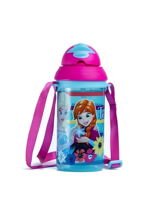 HOOM HOOM Licensed Designs Kids' Straw Sipper Water Bottle - 400ml BPA-Free, Durable, Leak-Proof, Ideal for School & Travel - Image 1