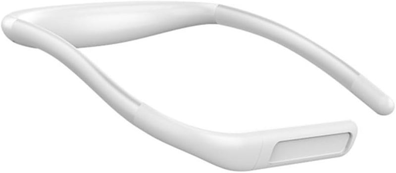 Neck Reading Light Rechargeable, 3 Color Adjustable Brightness, Eye - Friendly LED Book Light - Bendable Arms, Long Battery Life, Suitable for Night Reading and Outdoor Use (White) - Image 1