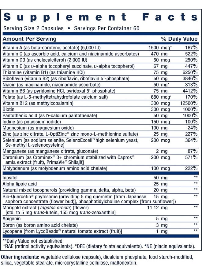 Life Extension فيتامينات متعددة لايف إكستينشن تو-بر-داي - Image 2