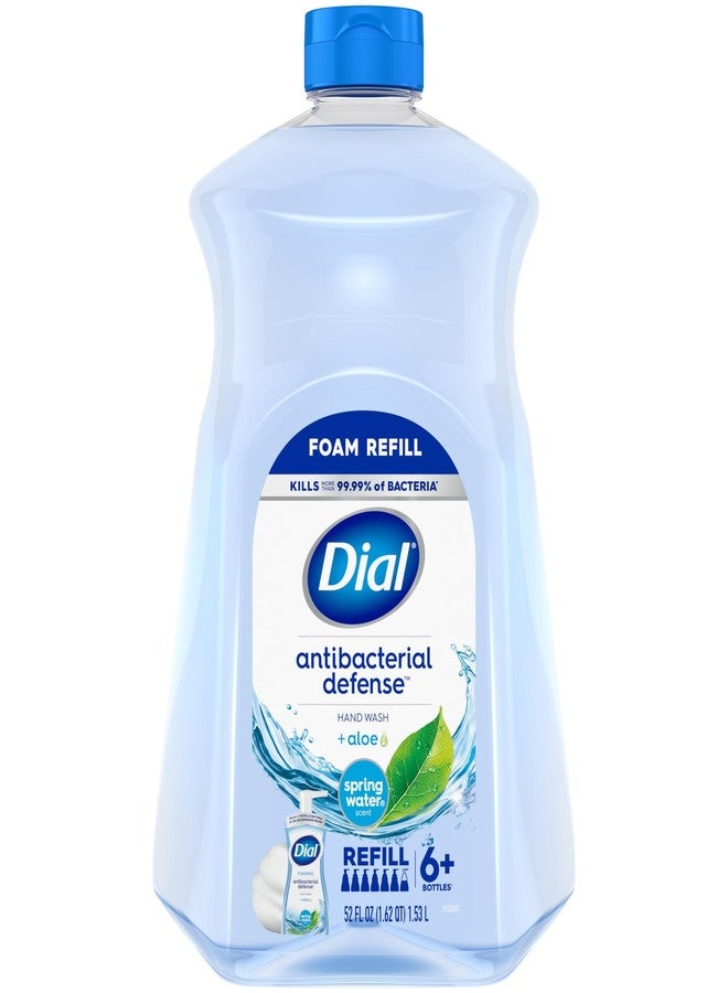 Dial Antibacterial Foaming Hand Soap Refill, Spring Water, 52 fl oz (Pack of 1) - Image 1
