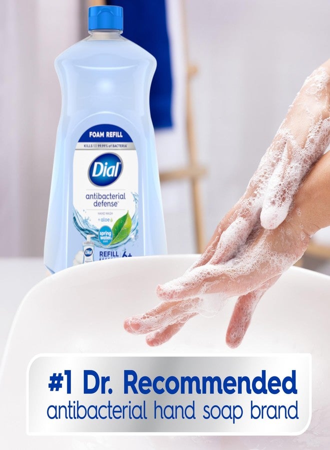 Dial Antibacterial Foaming Hand Soap Refill, Spring Water, 52 fl oz (Pack of 1) - Image 3