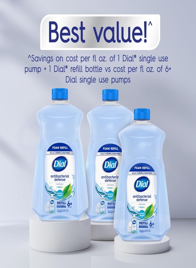 Dial Antibacterial Foaming Hand Soap Refill, Spring Water, 52 fl oz (Pack of 1) - Image 4