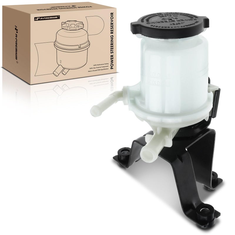 APremium Power Steering ReservoirTank with Cap  Bracket Compatible with Toyota 4Runner 20032010 FJ Cruiser 20072009  Lexus GX470 20032009