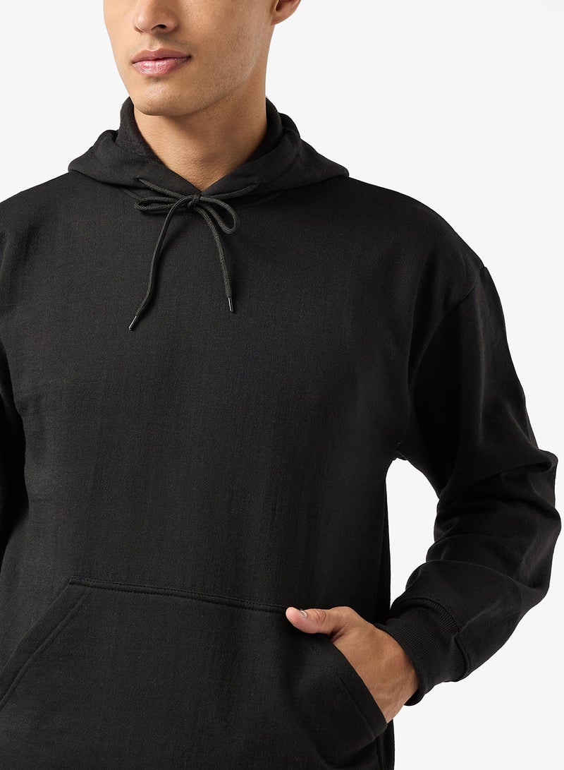 سفنتي فايف هودي واسع بظهر مطبوع - Image 3