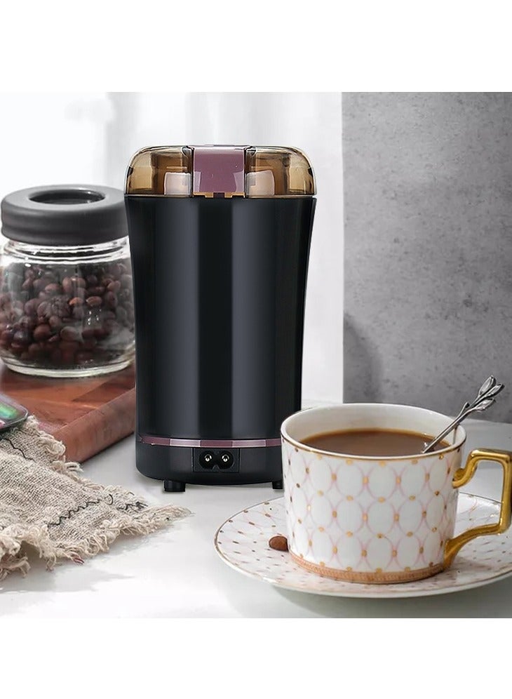 Electric Coffee Grinder for Beans/Spices 150.0W, Portable and Multifunctional Grinding  - Image 1