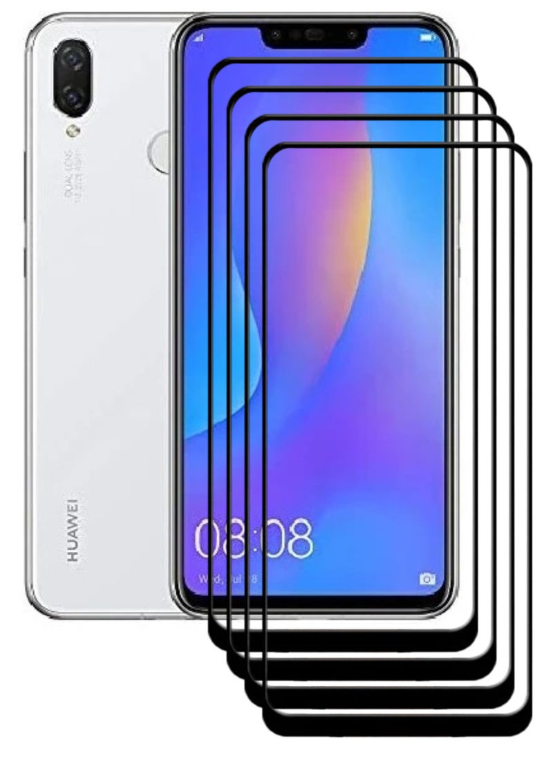 ACLIX 4 Pieces Antistatic ESD Dustproof Premium Quality High Definition Tempered Glass Screen Protector Designed For Huawei nova 3i - Image 1