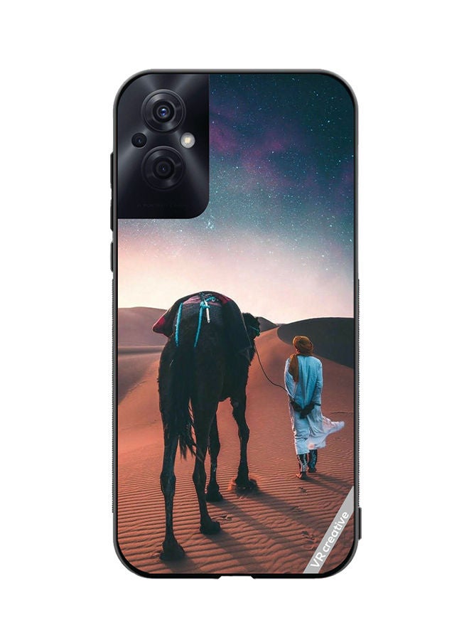 VR CREATIVE Protective Case Cover For Oppo Reno8 Z Camel Design Multicolour - Image 1