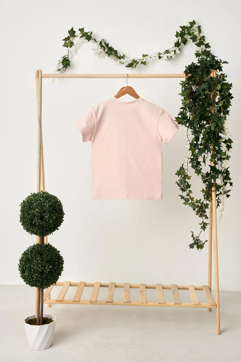 بيبيجيز Powder Boy's Short Sleeve Crew Neck Anti-Sweat, Comfortable Cotton Combed T-Shirt