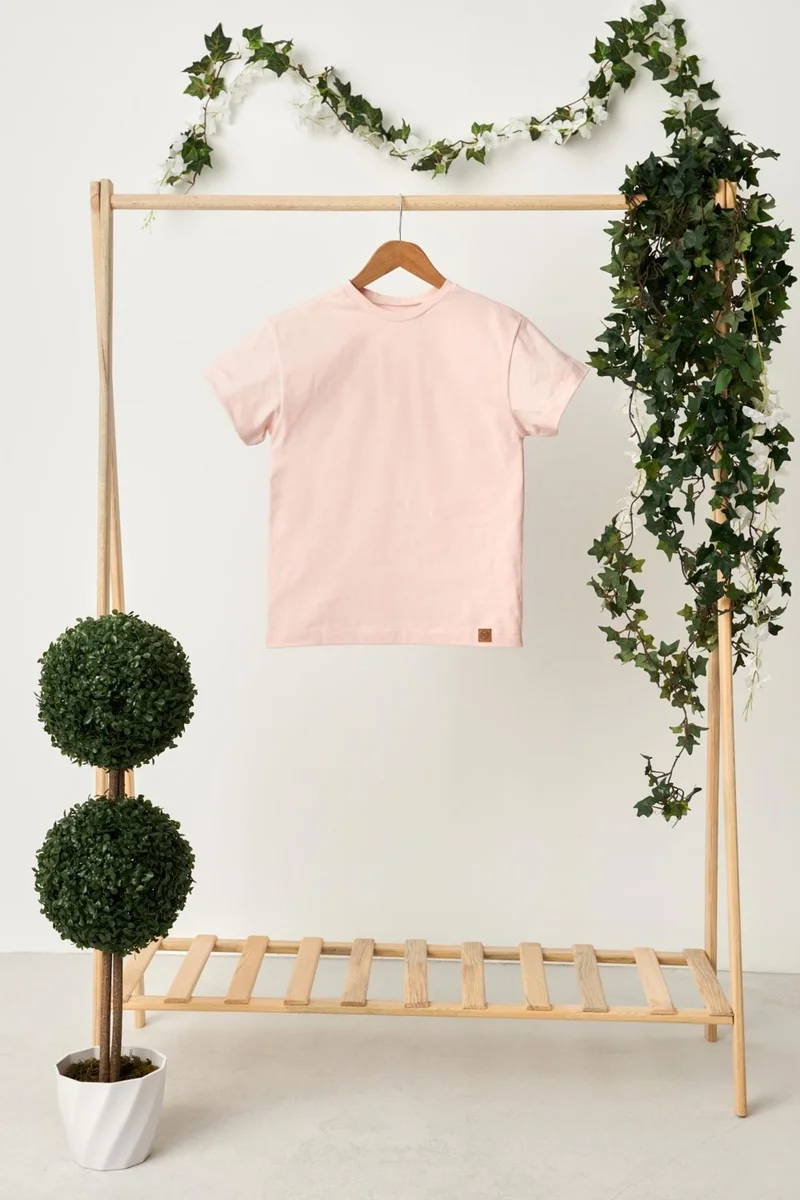 بيبيجيز Powder Boy's Short Sleeve Crew Neck Anti-Sweat, Comfortable Cotton Combed T-Shirt