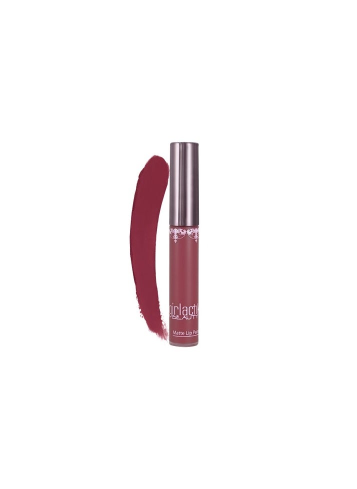 girlactik Girlactik Usa. Matte Lip Liquid In Berry Pink Shade. Longwear, Pigmented & Non-Drying Lipstick. -Stellar 