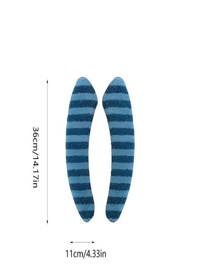 Guojanfon Washable Warm Toilet Seat Cover Pads - Plush Toilet Seat Cushion, Non-Slip Soft Mat, Washable & Machine-Friendly Bathroom Seat Cover with Self-Adhesive Tape for Easy Care - Image 2
