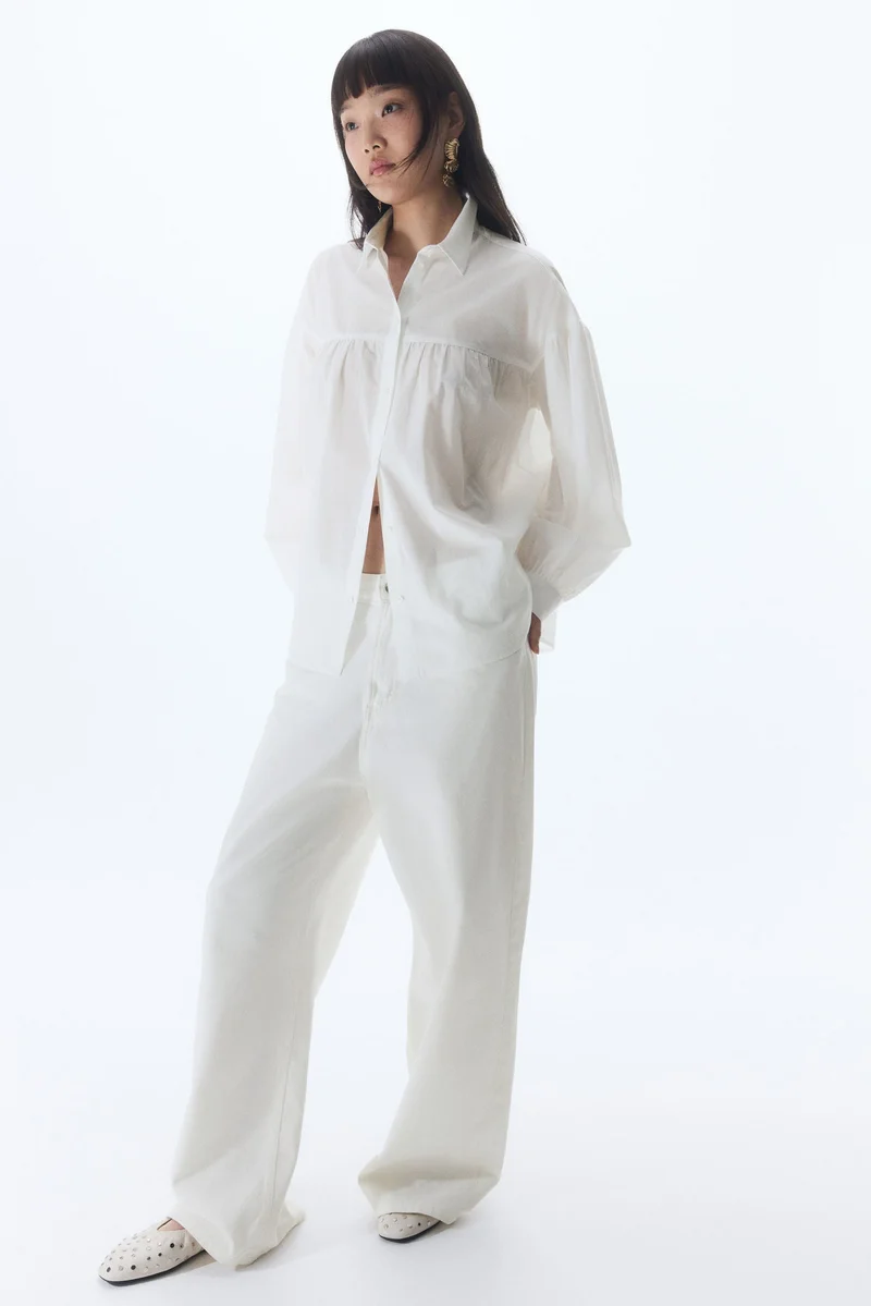 H&M Oversized cotton shirt