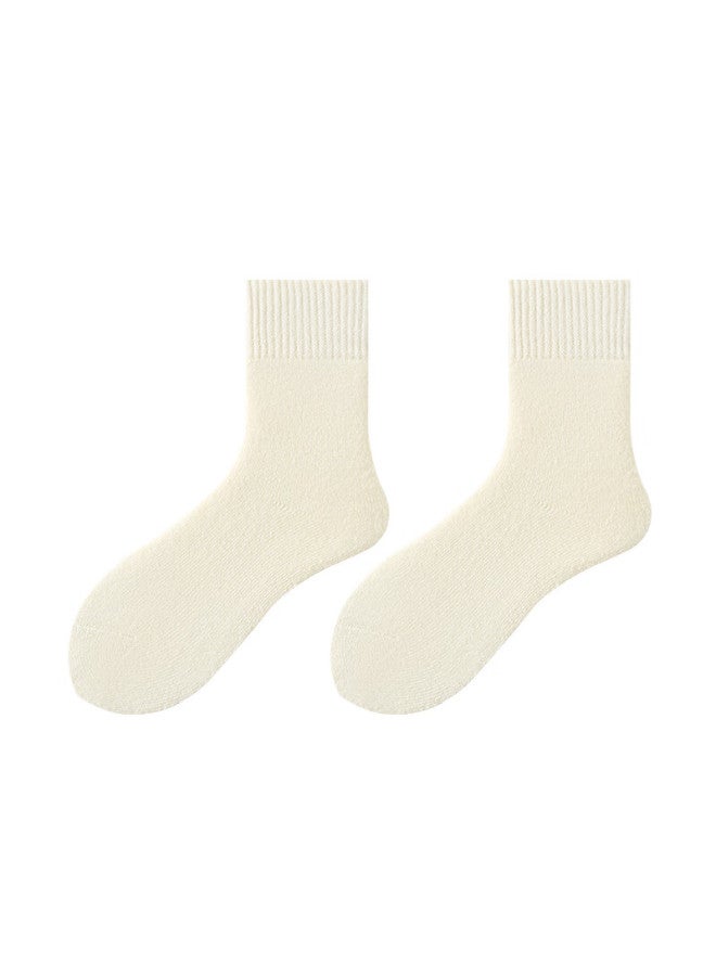 Paul Frank Extra Thick Snow Socks For Women Autumn Winter Northeast Cold Resistant Plush Mid-calf Thermal Warm Fleece-lined Thickened Women's Socks