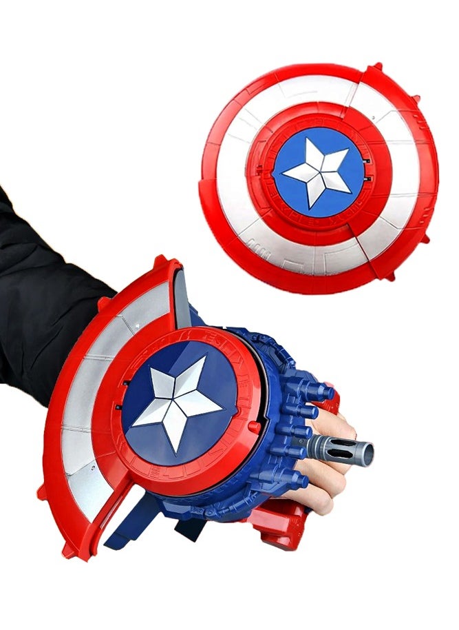 BELLSBERRY - Marvel Avengers Captain America Shield Launcher Unleash Action Packed Roleplay with This Iconic Toy Gun - Image 1