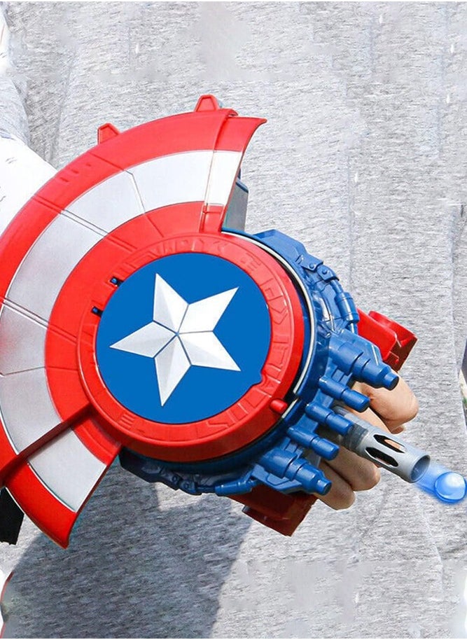 BELLSBERRY - Marvel Avengers Captain America Shield Launcher Unleash Action Packed Roleplay with This Iconic Toy Gun - Image 1